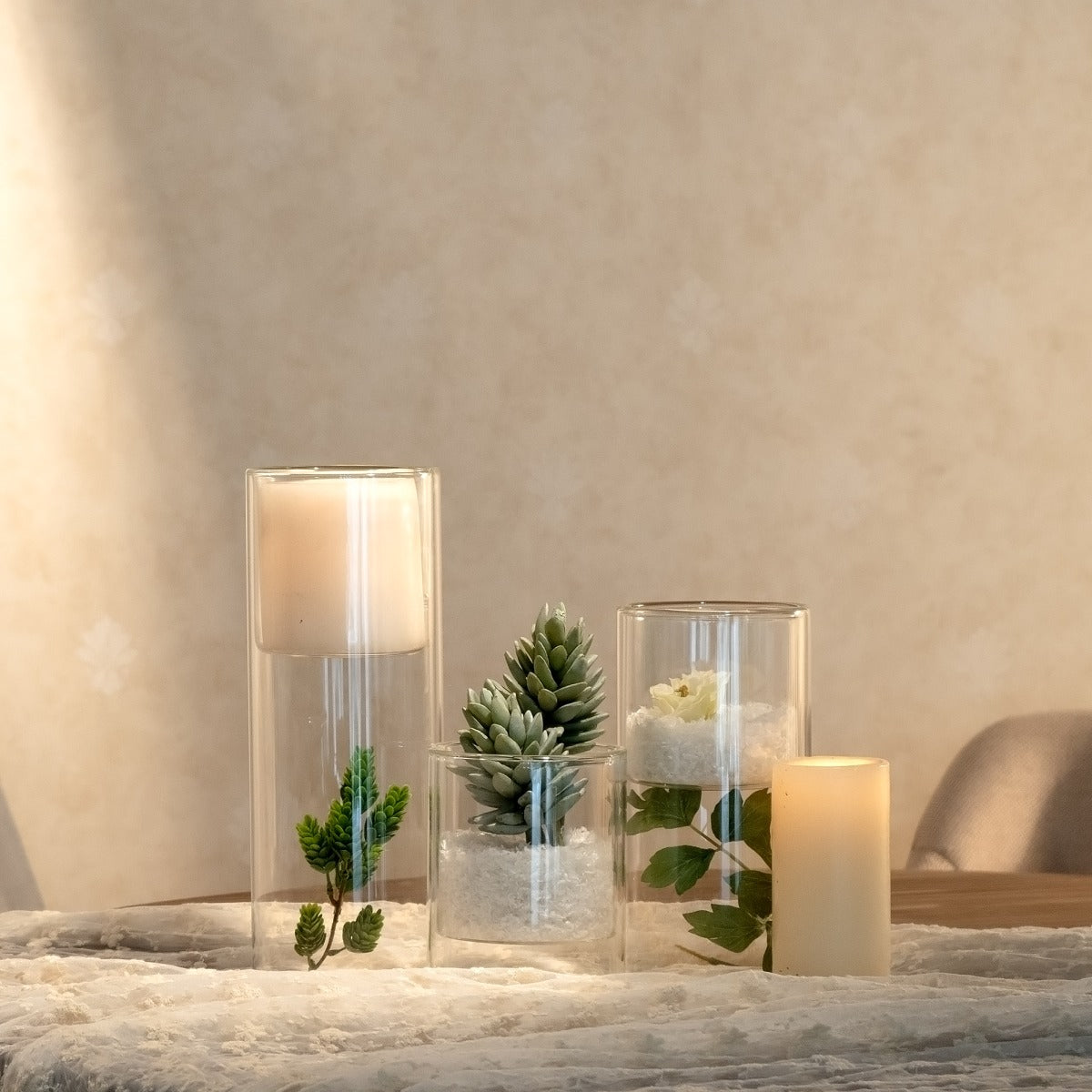 Voir Glass Vase